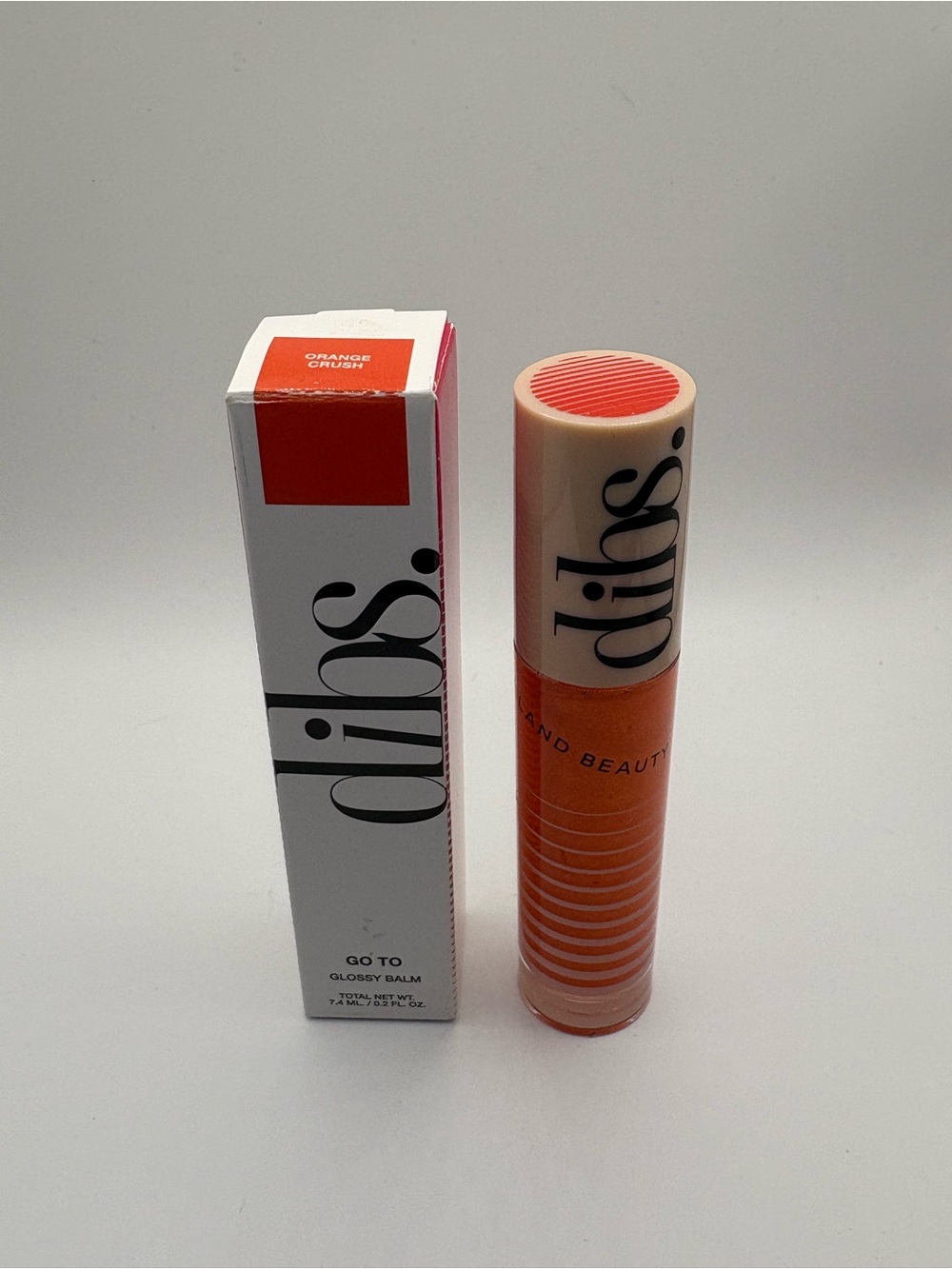 Dibs Go To Glossy Balm in shade Orange Crush Brand New in Box!!